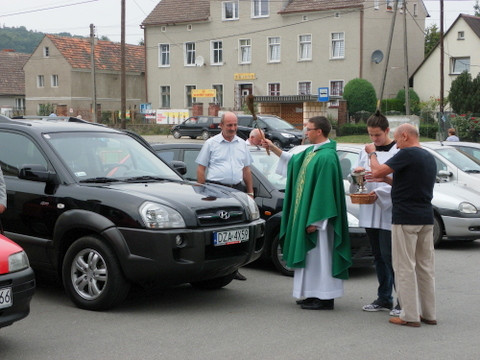 Po�wi�cenie pojazd�w.